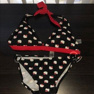 New Hello Kitty Halter Bikini size Medium